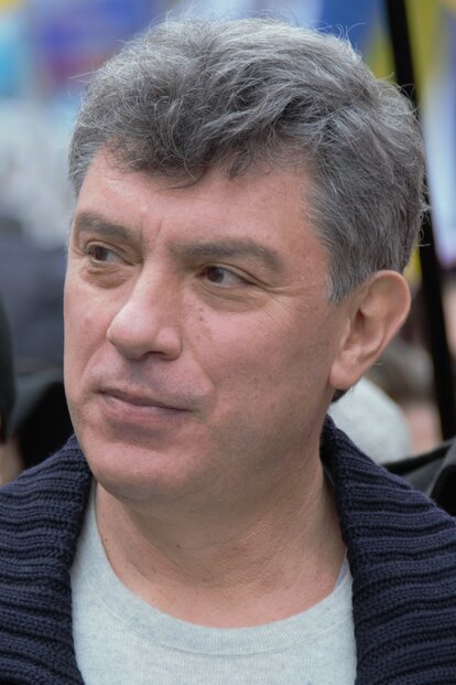 Ermordeter Wortführer der russischen Opposition: Boris Nemzow am 12. Juni 2011 bei der Anti-Putin-Kundgebung „March of Millions“ aus Anlass des russischen Nationalfeiertags.