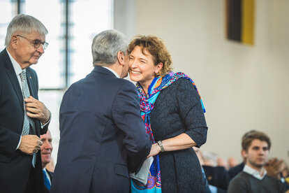 Nicola Beer MdB und Joachim Gauck, Bundespräsident a.D.