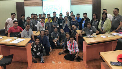 Group photo at the good governance seminar