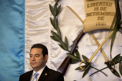 President Jimmy Morales