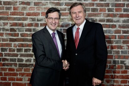 Karl-Heinz Paqué und Wolfgang Gerhardt