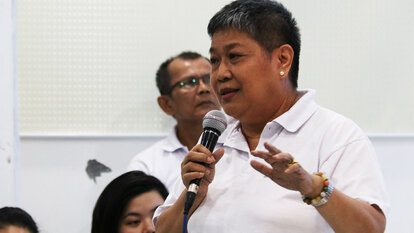 Ms. Concepcion Asis, Head of the PPVR in Caraga