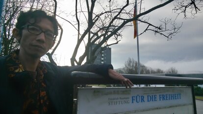 Di Depan Theodor Heuss Akademie