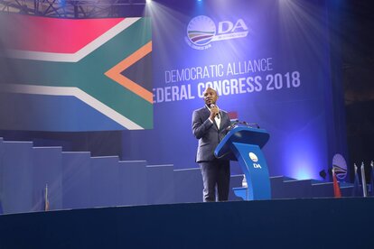 Mmusi Maimane, Vorsitzender der Democratic Alliance,