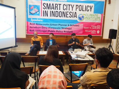 e-Book Launch Kebijakan Kota Cerdas di Indonesia, Jakarta, 15 Maret 2019