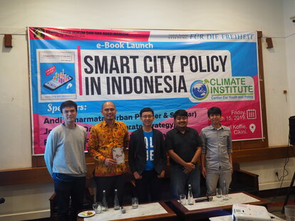 e-Book Launch Kebijakan Kota Cerdas di Indonesia, Jakarta, 15 Maret 2019