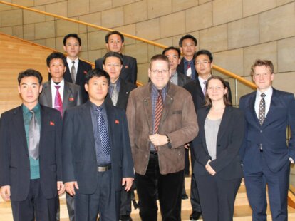 North Korean Urban Planners visit Germany