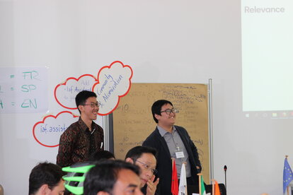 Salah satu sesi presentasi