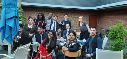 Bersama peserta dari berbagai negara