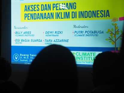 Diskusi Pubik Akses dan Peluang Pendanaan Iklim, Cafe Ruang Tengah, 28 Juni 2019