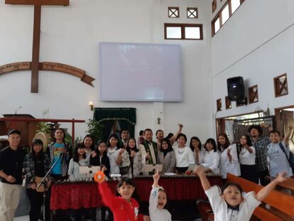 Kunjungan ke GKJW Sukun