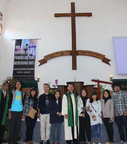 Kunjungan ke GKJW Sukun