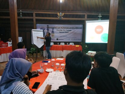 Salah satu sesi World Cafe