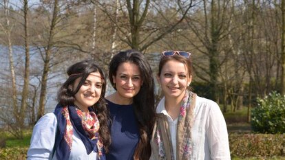 Ausländische Stipendiatinnen der Friedrich-Naumann-Stiftung für die Freiheit bei der Einführungsveranstaltung in Potsdam.