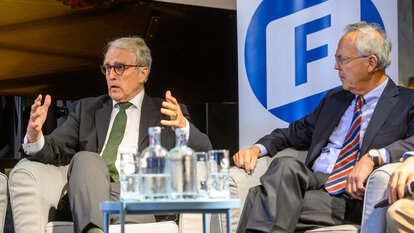 Rüdiger von Fritsch und Prof. Dr. Horst Möller