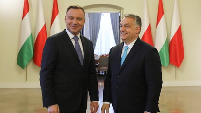 Andrzej Duda und Viktor Orbán 