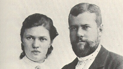 Marianne und Max Weber 1893