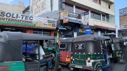 Tuktuk verstopfen die Straßen 