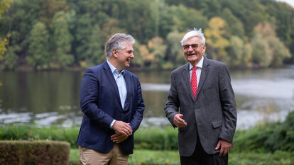 Prof. Ludwig Theodor Heuss und Dr. Jürgen Morlok