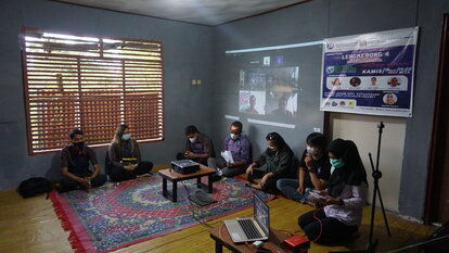 Narasumber dan Moderator pada Acara Movie Screening, 18 Maret 2021