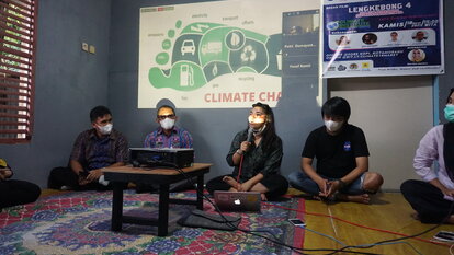 Narasumber dan Moderator pada Acara Movie Screening, 18 Maret 2021