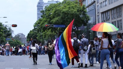 Marcha del orgullo en la Ciudad de México