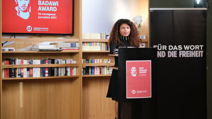 Ensaf Haidar Rede Raif Badawi Award