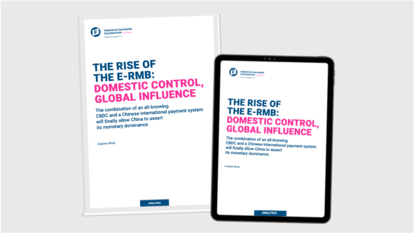 The Rise of the e-RMB: Domestic Control, Global Influence