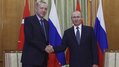 Der türkische Präsident Recep Tayyip Erdogan und der russische Präsident Wladimir Putin 