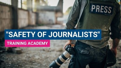 Safety of Journalists Promotional Image