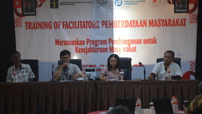 Pelatihan Pemberdayaan Masyarakat Menyongsong RPJP 2025-2045