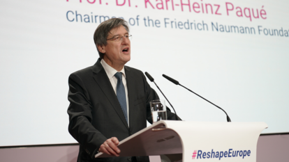 Karl-Heinz Paqué zur Konferenz #ReshapeEurope: „Mehr denn je ist es unsere Aufgabe, unser Modell einer pluralistischen, offenen und liberalen Gesellschaft zu verteidigen.“ 
