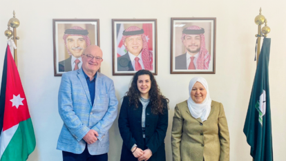 Productive meeting with our partners Yarmouk University attended by Dr. Reem Kharouf and RDFMSC team
