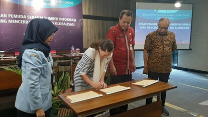 Penandatanganan Rencana Kerja Tahunan FNF Indonesia dengan Pemerintah Provinsi Jawa Tengah