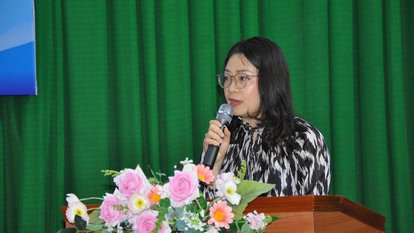 Ms. Trần Thu Hà – Representative of FNF Vietnam, shared that when women are equipped with knowledge, tools, and confidence, they will become pioneers in innovation and sustainable development