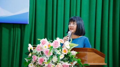 Mrs. Lê Thụy Ngọc Lan – Vice President of the Union of Friendship Organizations of Can Tho City, delivered the opening speech and moderated the presentation session at the workshop.