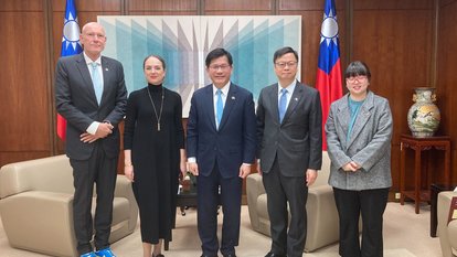 Oleksandra and MOFA Taiwan