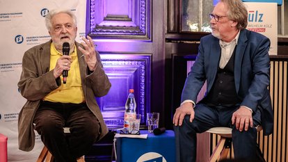 Henryk M. Broder und Harald Martenstein im Gespräch