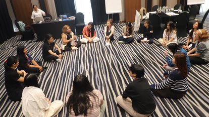 Group Reflection at AWE Day 3