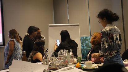 Group work at AWE Day 1