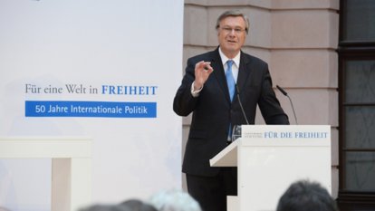 Anniversary - Dr. Wolfgang Gerhardt, President of the Board of Directors