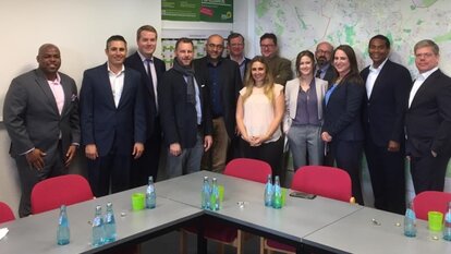 Studiengruppe mit Omid Nouripour