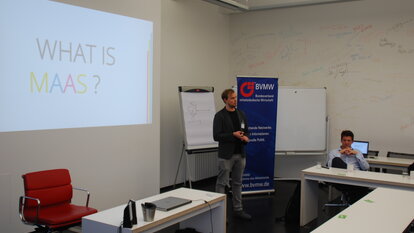 In Workshops arbeiteten die Besucher in Gruppen zum Thema.