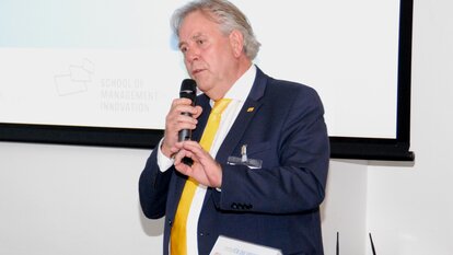 Albert Duin, Geschäftsführer der Induktor GmbH und Landesvorsitzender der FDP