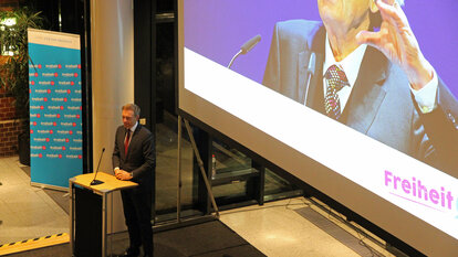 Christian Lindner über Gerhardt Baum: "Wir sind stolz einen wie ihn in den eigenen Reihen zu haben."