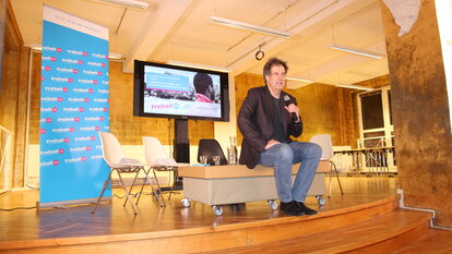 Prof. Dr. Thomas Hestermann stellte die Ergebnisse seiner Studie vor.