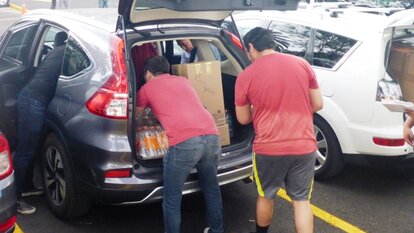 Sammelstelle für Sachspenden