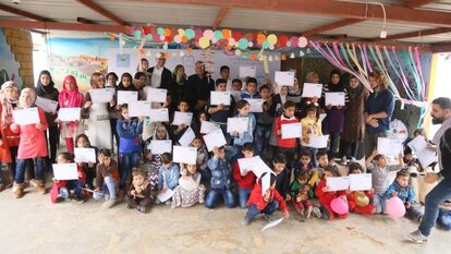 Teilnehmer des Abschlusskonzerts