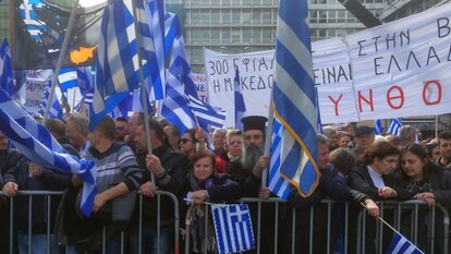 "Er hat Mazedonien gesagt!"