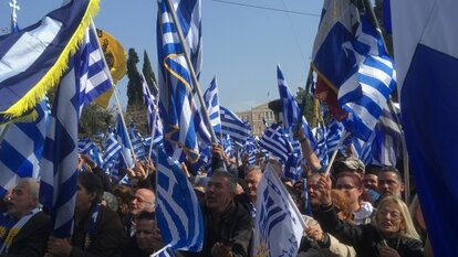 "Er hat Mazedonien gesagt!"